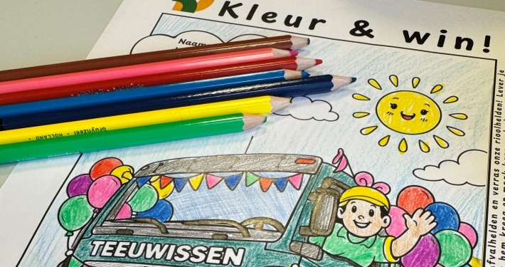 Kleurwedstrijd Week van de Afvalhelden